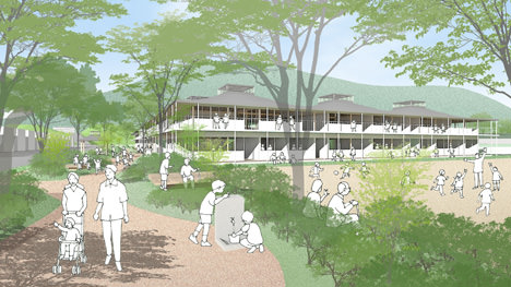 サムネイル:佐藤総合計画+SUEP.のチームによる宮城の山元町立山下第二小学校新築復旧設計プロポーザルの最優秀賞案