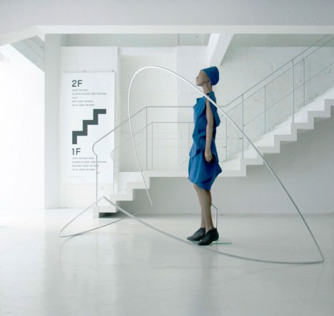 サムネイル:中村竜治建築設計事務所による、132 5.ISSEY MIYAKE「CIRCULAR」のためのインスタレーション「円を折る」