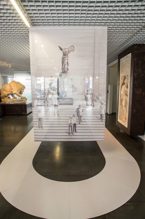 サムネイル:noizが会場構成を手掛けた、台湾の美術館・MoNTUEでの展覧会「L’ouvre 9」の写真