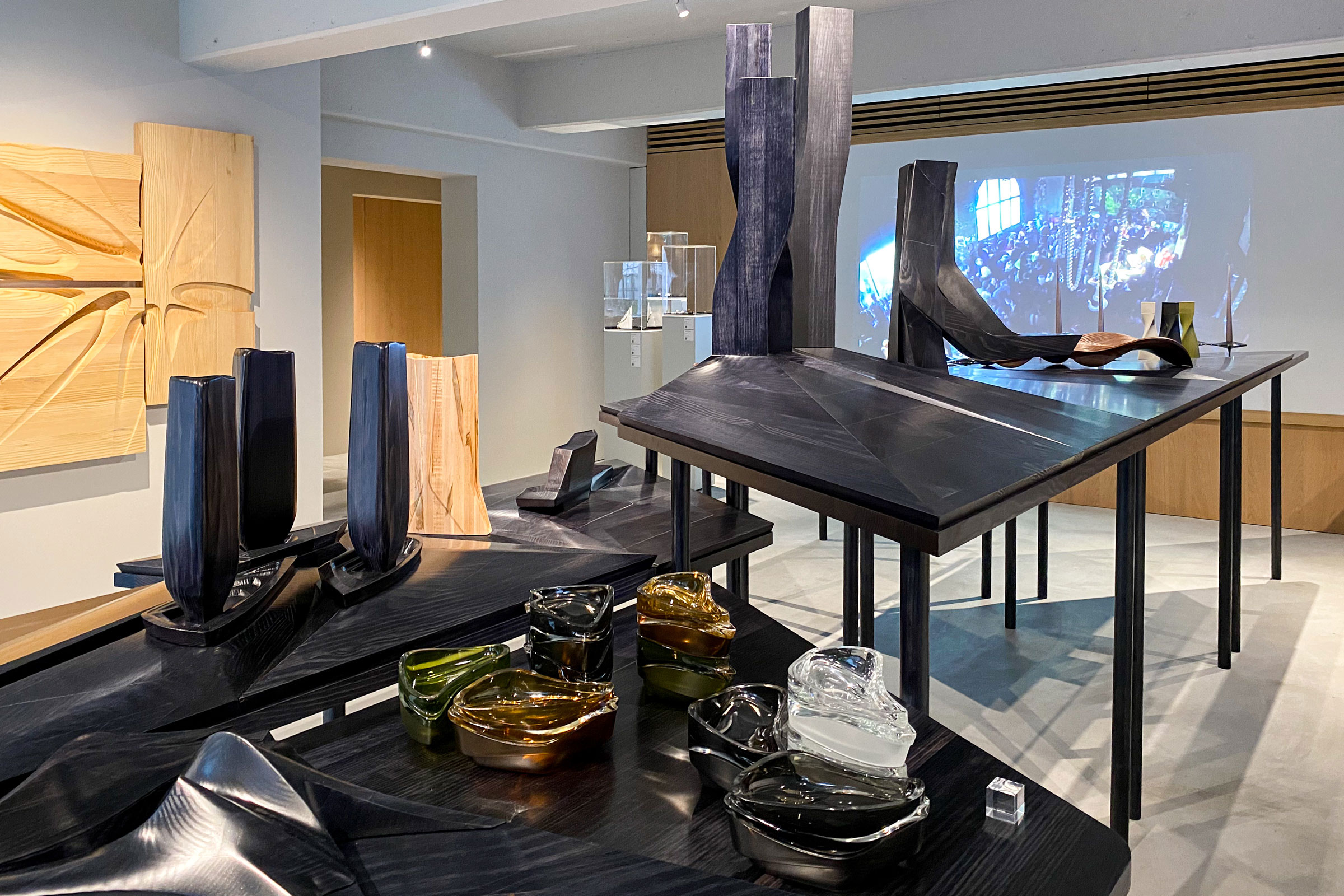 ザハ・ハディドの、東京・港区のKarimoku Commons Tokyoでの展覧会
