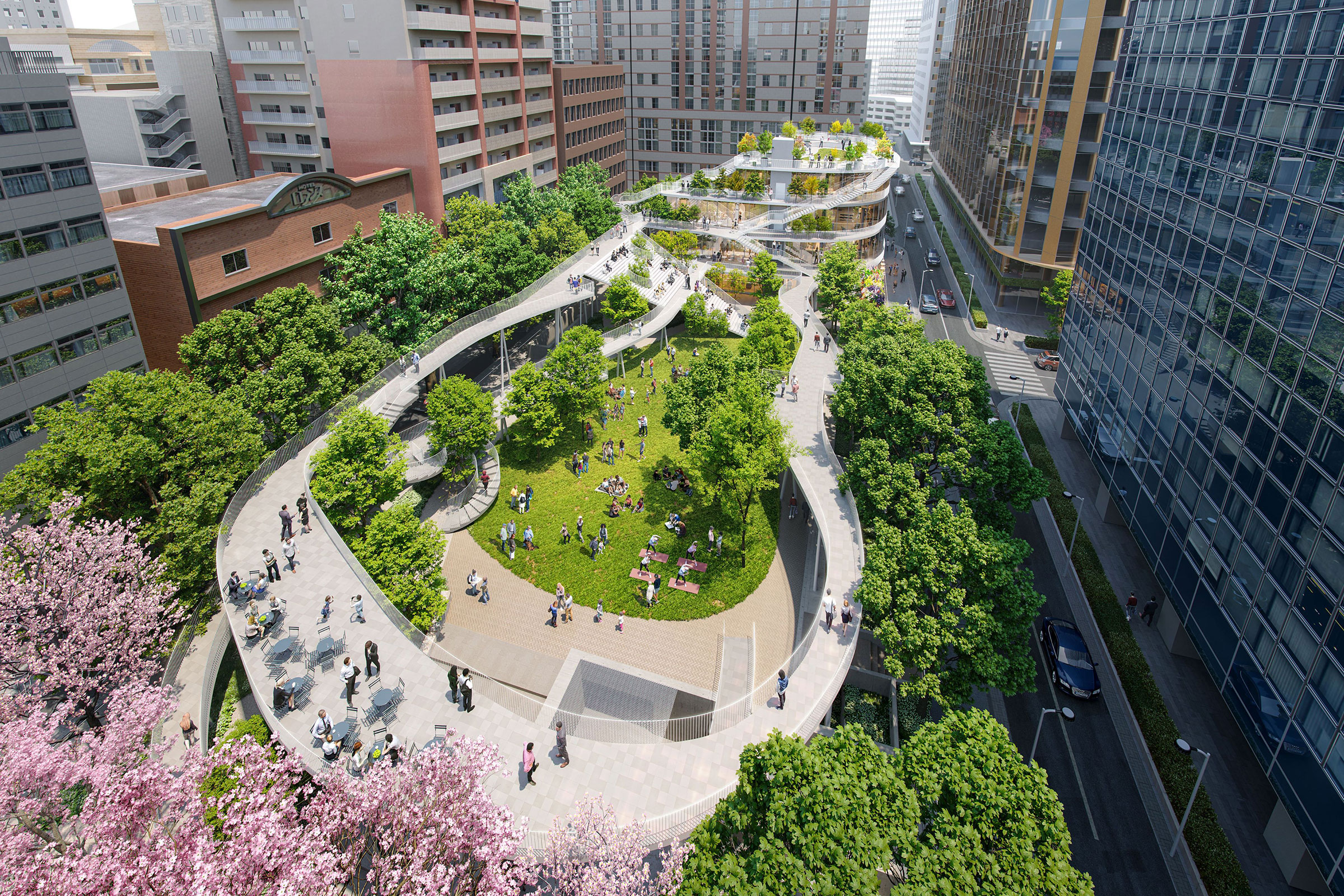 藤本壮介の総合デザイン監修による、福岡市の「明治公園整備・管理運営
