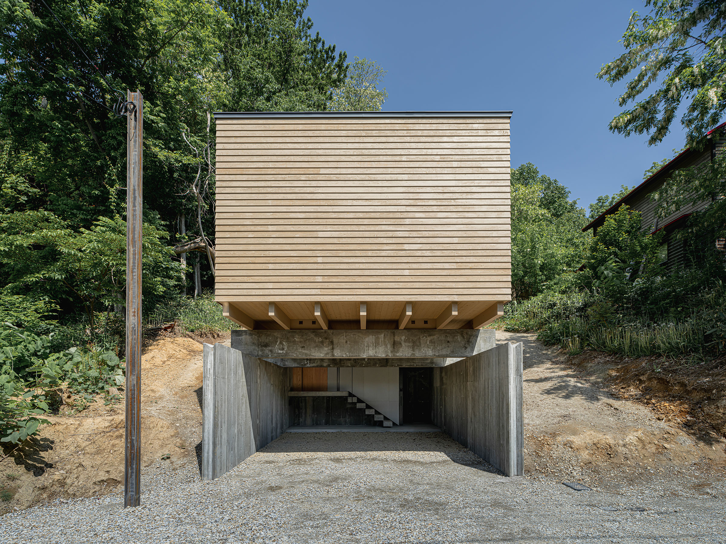山房 山口健太郎 / KNT Architectsによる、北海道・札幌市の「House in