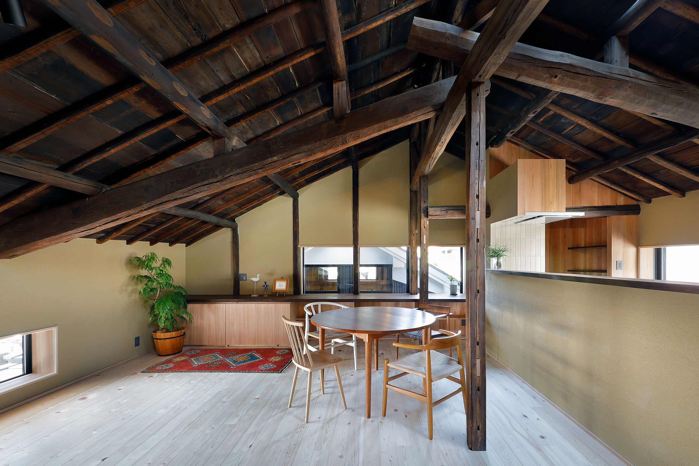 谷口景一朗 / スタジオノラによる、大阪市の「東住吉の古民家改修