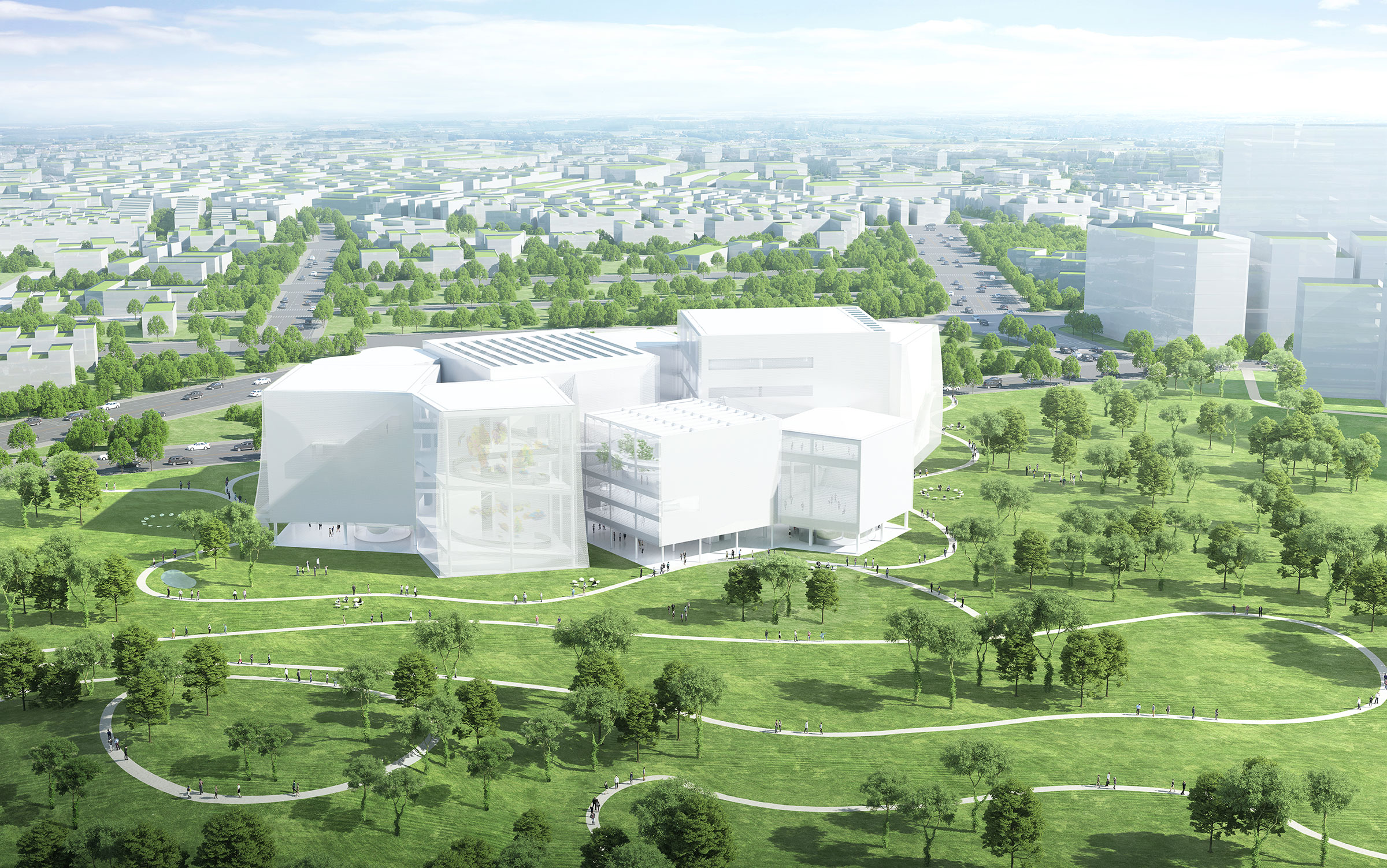 ニュース】SANAAによる、台湾の「Taichung Green Museumbrary」が2025